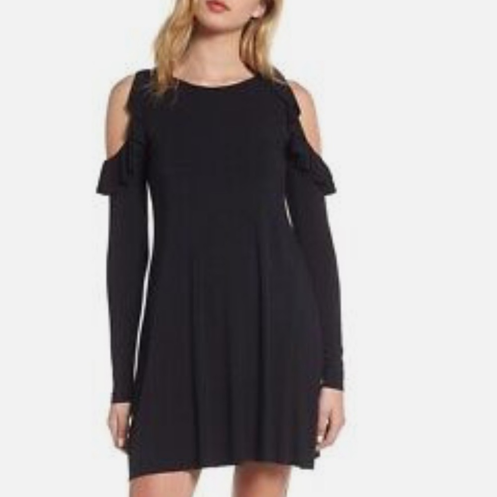 Anthro Bailey 44 Mirror dress, black, size small, NWT